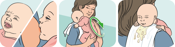podrigavanje bebe 1