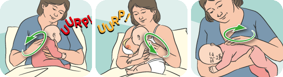 podrigavanje bebe 2