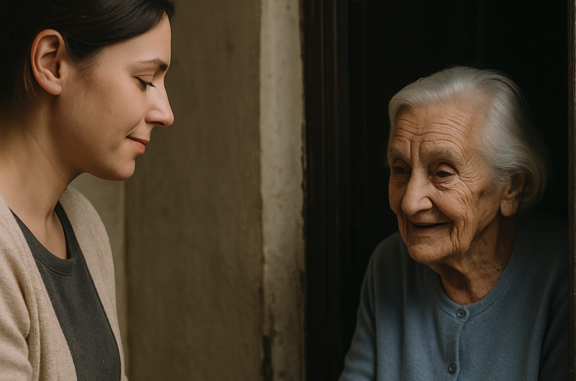 Dvogodišnja tišina i posljednja bilježnica: Priča o komšinici koja me naučila šta znači prava dobrota - featured image Dvogodišnja tišina i posljednja bilježnica: Priča o komšinici koja me naučila šta znači prava dobrota - featured image