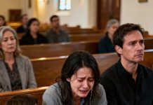 Tokom komemorativne ceremonije za moje blizance, moja svekrva me je optužila – a zatim je moja četvorogodišnja ćerka upitala pastora da li treba da otkrije šta je baka stavila u bočice.