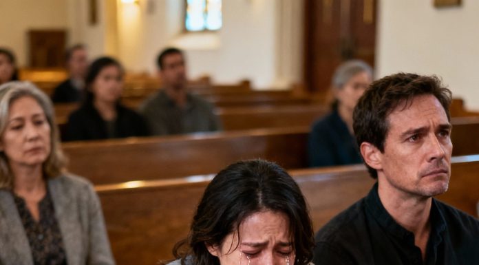 Tokom komemorativne ceremonije za moje blizance, moja svekrva me je optužila – a zatim je moja četvorogodišnja ćerka upitala pastora da li treba da otkrije šta je baka stavila u bočice.