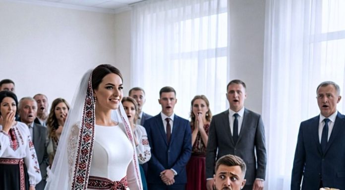 Sat vremena prije vjenčanja, mladenka je pročitala SMS poruku na njegovom telefonu – i odmah se ukočila. Ali u matičnom uredu je odgovorila na pitanje na takav način da su svi briznuli u plač…