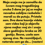 Moja snaja me je prevarila da čuvam unuka — odmah je zažalila