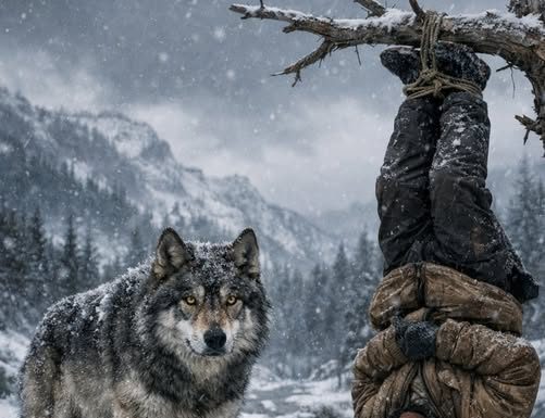 Krivolovci su obesili šumara naglavačke o drvo i, odlazeći, smejali se: „Uživaj u vremenu.“ Ali kada je na njegove krike iz dubine šume dotrčao vuk, predator je učinio nešto zbog čega je šumar zamalo izgubio svest.