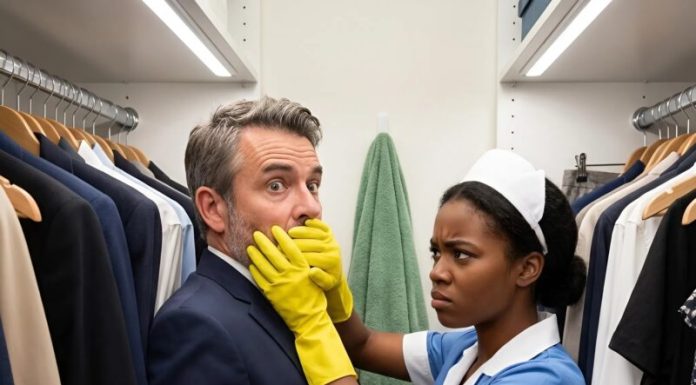 Vratio se kući ranije nego inače… a kućna pomoćnica je šapnula: „Tišina!“ — Ono što je zatim čuo potpuno ga je potreslo