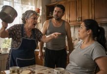 „Nije me briga što ti je rođendan! Ustani i pripremi nam nešto za jelo!” urlala je svekrva, udarivši snahu po glavi loncem od lijevanog željeza. Ali kad je žena ustala, nakon onoga što je učinila nikome više nije bilo do smijeha… 😲😲😲 „Nije me briga što ti je rođendan! Ustani i pripremi nam nešto za jelo!” urlala je svekrva, udarivši snahu po glavi loncem od lijevanog željeza. Ali kad je žena ustala, nakon onoga što je učinila nikome više nije bilo do smijeha… 😲😲😲 - featured image