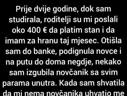 Prije dvije godine, dok sam studirala Prije dvije godine, dok sam studirala - featured image