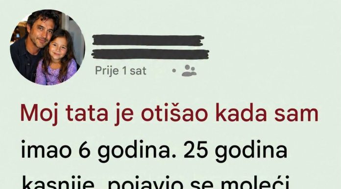 Otac ju je napustio sa šest godina, a posle 25 se pojavio na vratima: Istina u njegovom telefonu promenila je sve Otac ju je napustio sa šest godina, a posle 25 se pojavio na vratima: Istina u njegovom telefonu promenila je sve - featured image