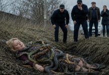 Ženu koja je ležala u kanalu obavijale su zmije. Čak su se i policajci bojali prići bliže. A trenutak kasnije svi su ostali šokirani onim što su vidjeli….😲😲😲 Ženu koja je ležala u kanalu obavijale su zmije. Čak su se i policajci bojali prići bliže. A trenutak kasnije svi su ostali šokirani onim što su vidjeli….😲😲😲 - featured image