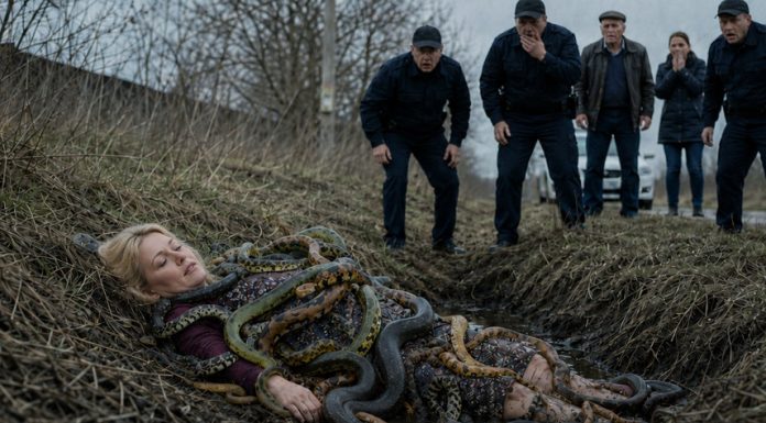 Ženu koja je ležala u kanalu obavijale su zmije. Čak su se i policajci bojali prići bliže. A trenutak kasnije svi su ostali šokirani onim što su vidjeli….😲😲😲 Ženu koja je ležala u kanalu obavijale su zmije. Čak su se i policajci bojali prići bliže. A trenutak kasnije svi su ostali šokirani onim što su vidjeli….😲😲😲 - featured image