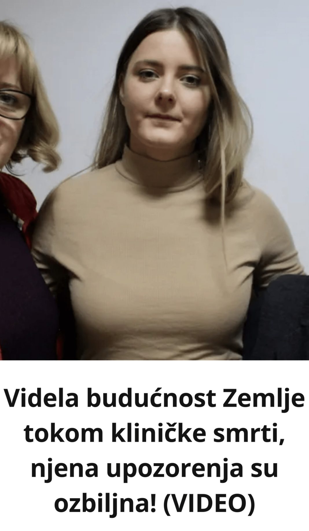 Videla budućnost Zemlje tokom kliničke smrti, njena upozorenja su ozbiljna! (VIDEO) - featured image