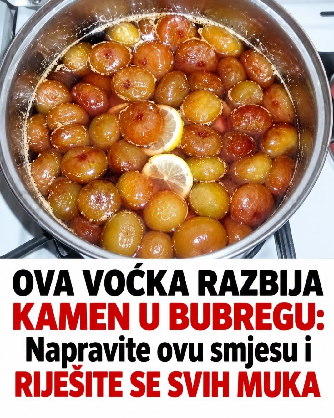 OVA VOĆKA RAZBIJA KAMEN U BUBREGU: Napravite ovu smjesu i RIJEŠITE SE SVIH MUKA - featured image OVA VOĆKA RAZBIJA KAMEN U BUBREGU: Napravite ovu smjesu i RIJEŠITE SE SVIH MUKA - featured image