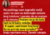 Na parkingu mi je nepoznata žena ostavila poruku Na parkingu mi je nepoznata žena ostavila poruku - featured image