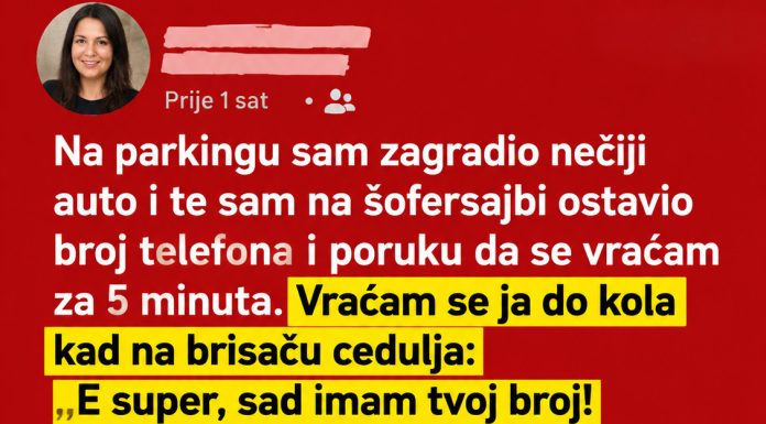 Na parkingu mi je nepoznata žena ostavila poruku Na parkingu mi je nepoznata žena ostavila poruku - featured image
