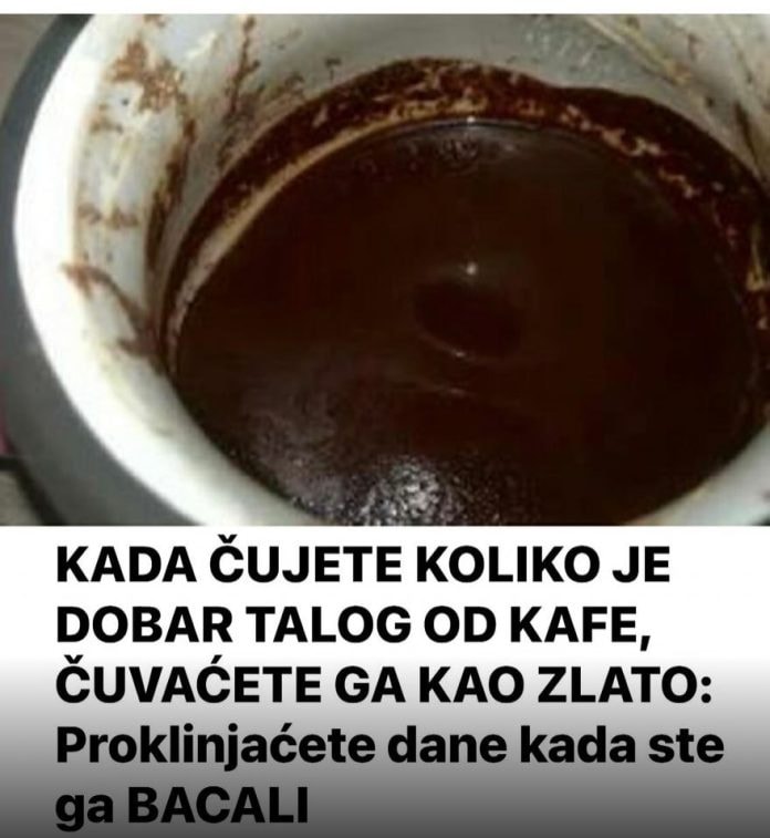 Ne bacajte talog od kafe, može biti izuzetno koristan - featured image Ne bacajte talog od kafe, može biti izuzetno koristan - featured image