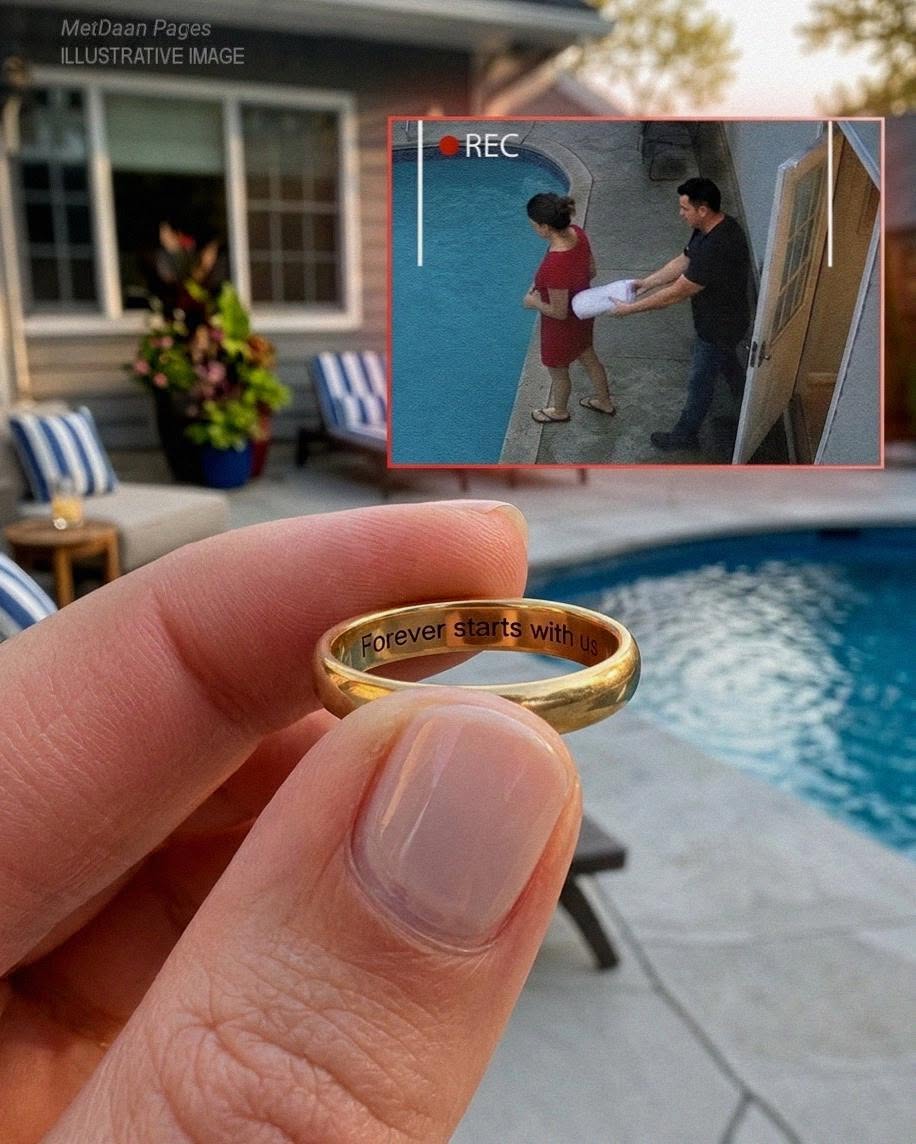 Kad sam se vratila s poslovnog puta i pronašla sestrin vjenčani prsten na dnu našeg bazena, mislila sam da me muž vara — sve dok skrivena kamera nije pokazala zašto je moja sestra zapravo završila u vodi - featured image Kad sam se vratila s poslovnog puta i pronašla sestrin vjenčani prsten na dnu našeg bazena, mislila sam da me muž vara — sve dok skrivena kamera nije pokazala zašto je moja sestra zapravo završila u vodi - featured image