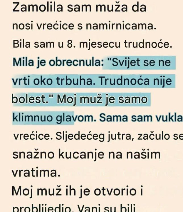 Svekrva joj rekla da trudnoća nije bolest, a onda je svekar doneo odluku koja je šokirala porodicu - featured image Svekrva joj rekla da trudnoća nije bolest, a onda je svekar doneo odluku koja je šokirala porodicu - featured image