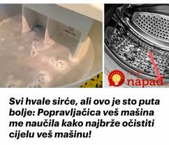SVI HVALE SIRĆE, ALI OVO JE STO PUTA BOLJE: U porodici majstora veš mašina sam naučio kako da očistim celu veš mašinu što je brže moguće! SVI HVALE SIRĆE, ALI OVO JE STO PUTA BOLJE: U porodici majstora veš mašina sam naučio kako da očistim celu veš mašinu što je brže moguće! - featured image