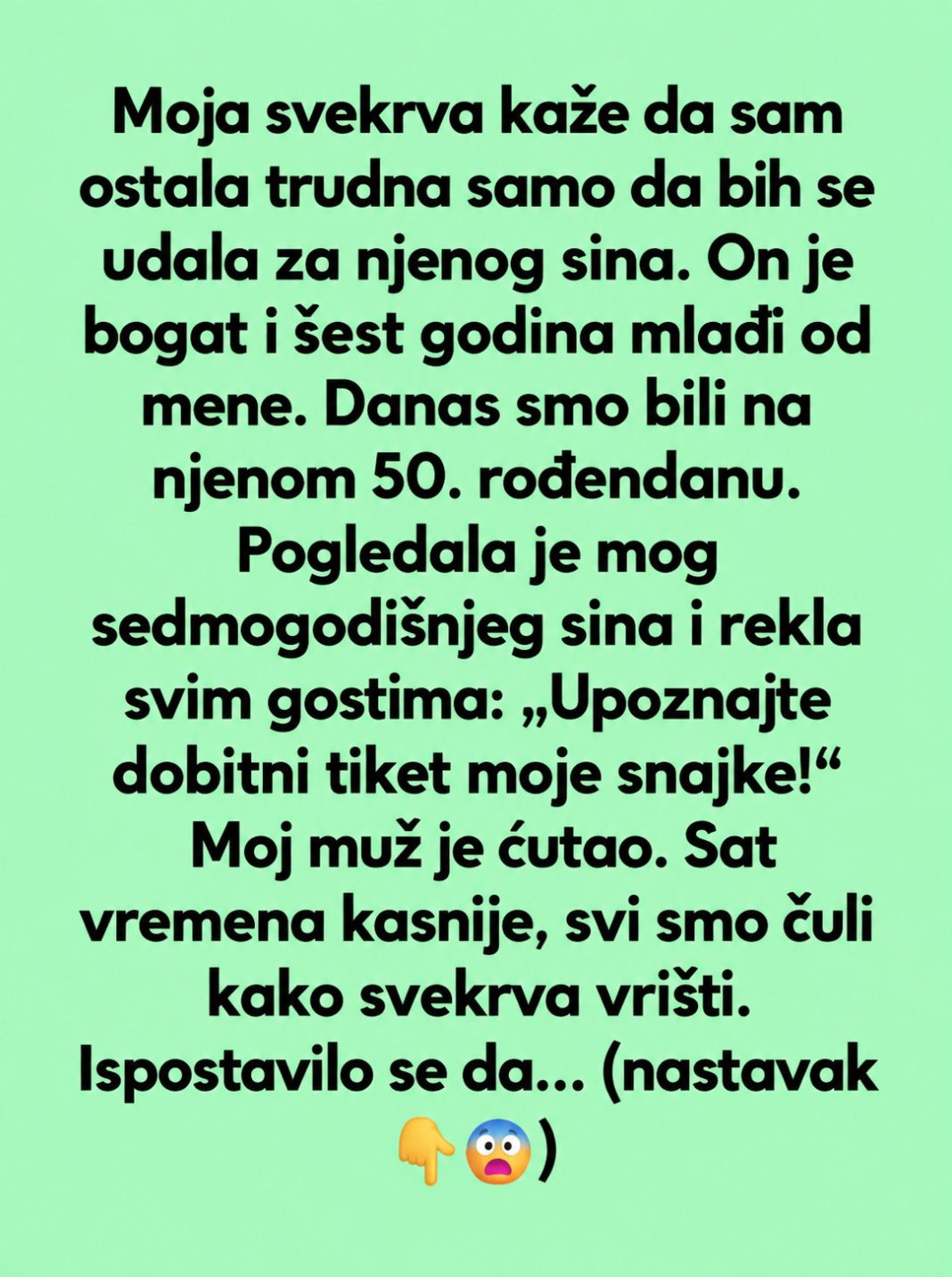 „Moja svekrva je nazvala mog sina ‘dobitnim tiketom’, ali na kraju sam se ja nasmejala poslednja“ - featured image „Moja svekrva je nazvala mog sina ‘dobitnim tiketom’, ali na kraju sam se ja nasmejala poslednja“ - featured image