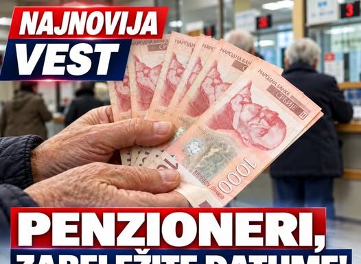 Penzioneri, zabeležite datume: PIO fond objavio kada počinje isplata oktobarskih penzija – evo ko prvi dobija novac i kada stižu uplate Penzioneri, zabeležite datume: PIO fond objavio kada počinje isplata oktobarskih penzija – evo ko prvi dobija novac i kada stižu uplate - featured image