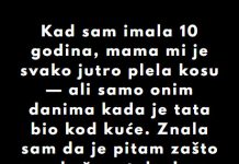 “Kad sam imala 10 godina, mama mi je svako jutro plela kosu…” “Kad sam imala 10 godina, mama mi je svako jutro plela kosu…” - featured image
