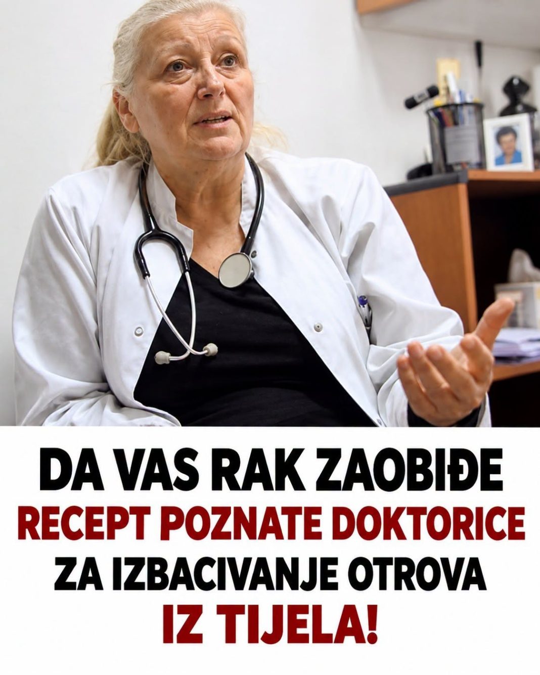 DA VAS RAK ZAOBIĐE: Recept poznate doktorice za izbacivanje otrova iz tijela! - featured image
